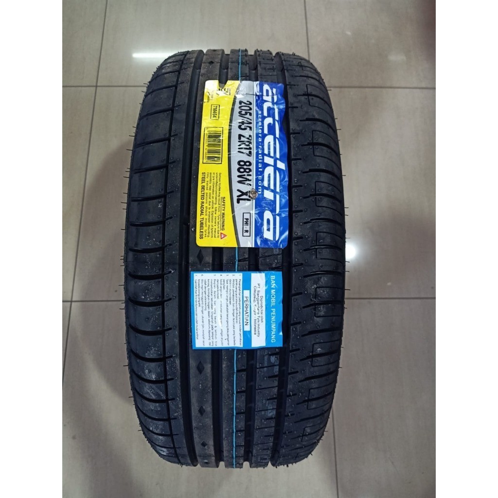 Accelera PHI R Ukuran 205/50 R17 - Ban Mobil All new Veloz