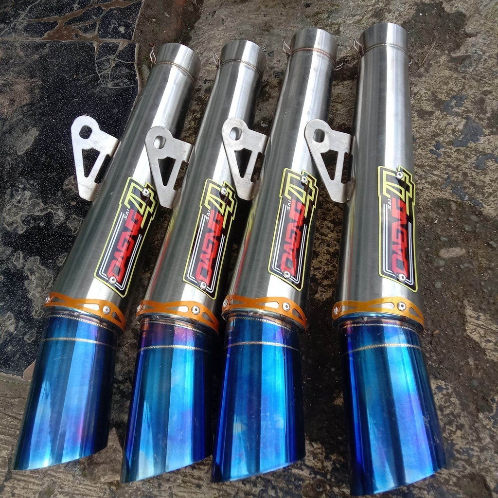 Silincer Daeng sai4 Knalpot Racing Jupiter z1 Sonic Satria Fu