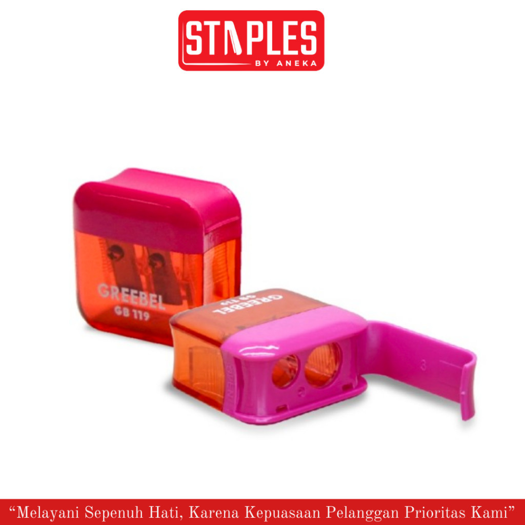 

GREEBEL Peruncing Pensil / Penggerik Pensil / Rautan Pensil / Serutan / Sharpener GB 119