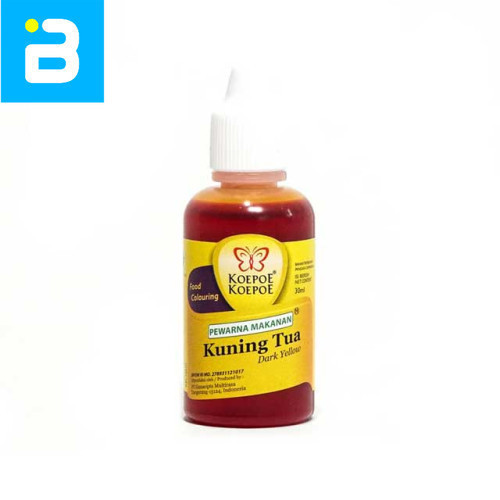 

Koepoe Koepoe Pewarna Kuning Tua 30ML