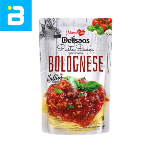 

Mamasuka Delisaos Saus Pasta Bolognese 315G