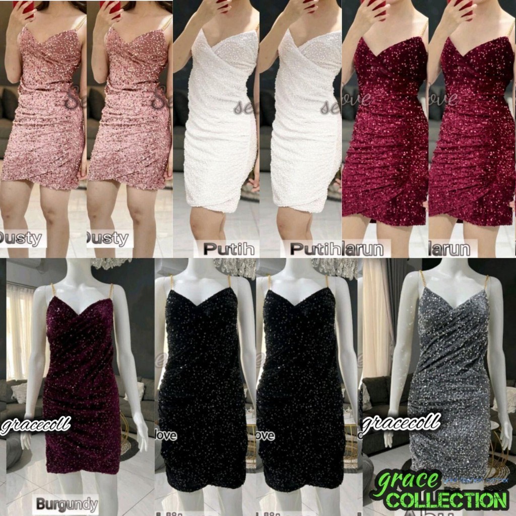 MINI DRESS BLUDRU HANI / SEXY DRESS / PARTY DRESS / DRESS BLUDRU SEXY / DRESS PESTA / DRESS KONDANGA