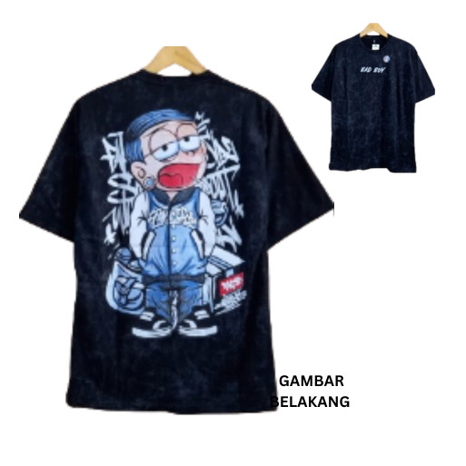 KAOS DISTRO PRIA NOBITA / BAJU DISTRO PRIA / KAOS DALAM PRIA / KAOS-D'CHRO MERCH