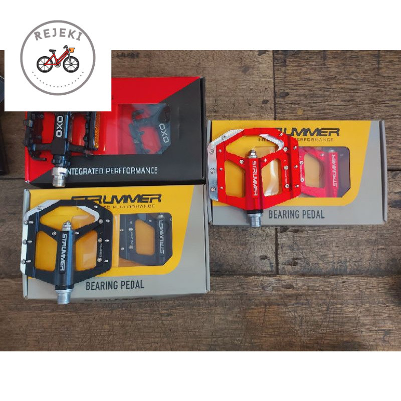 PEDAL BEARING SEPEDA MTB ALLOY STRUMMER & OXO