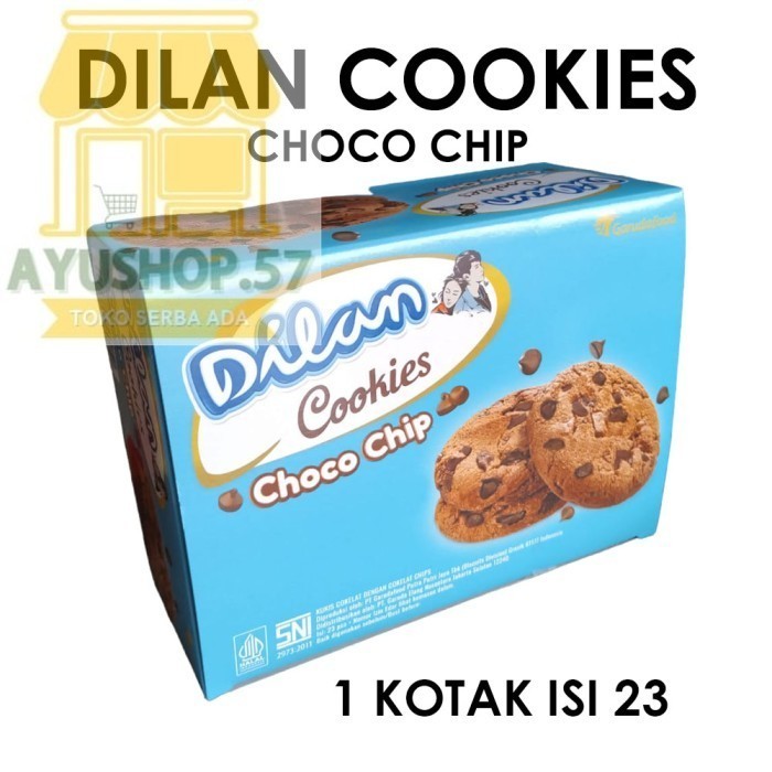 

DILAN COOKIES CHOCO CHIP KOTAK - AYUSHOP57