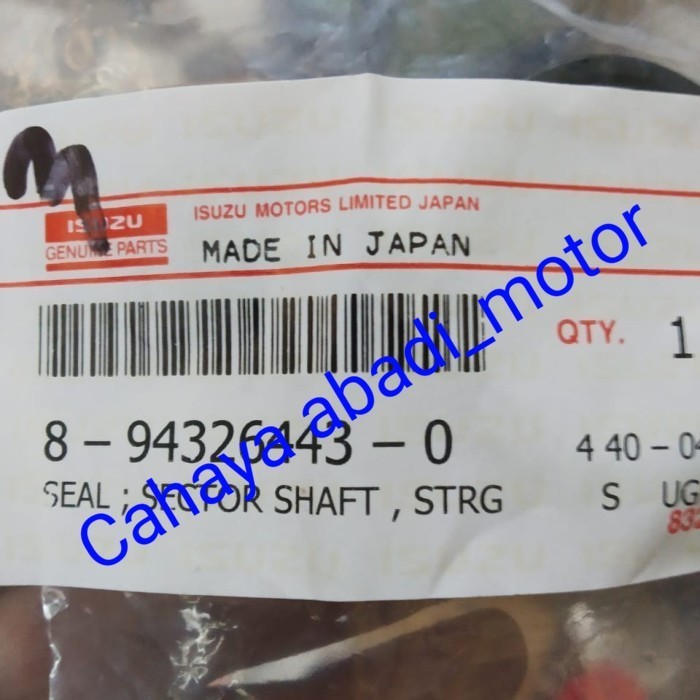 SPARE PART OIL SEAL POWER STEERING BOREM OLI SIL LEMBEK ISUZU PANTHER