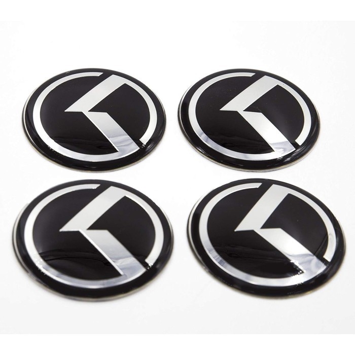 Neww 59mm Emblem New Kia Baru K Logo Timbul Dop Velg sportage Picanto rio