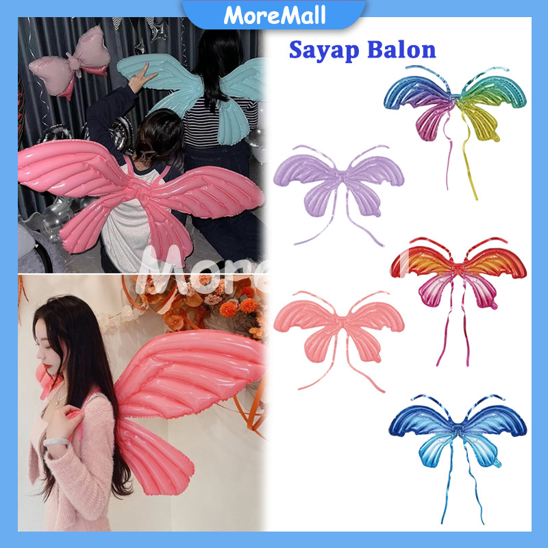 Sayap Balon/Balon Foil Sayap Kupu Kupu