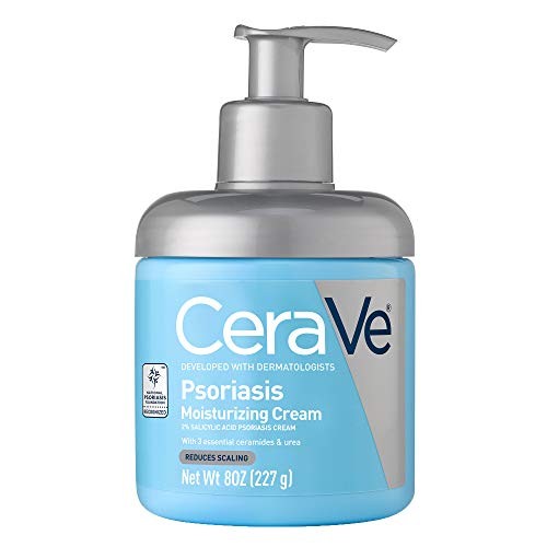 CeraVe Moisturizing Cream for Psoriasis Treatment | With Salicylic