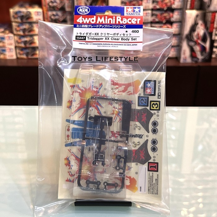 Tamiya Mini 4WD Tridagger XX Clear Body Set