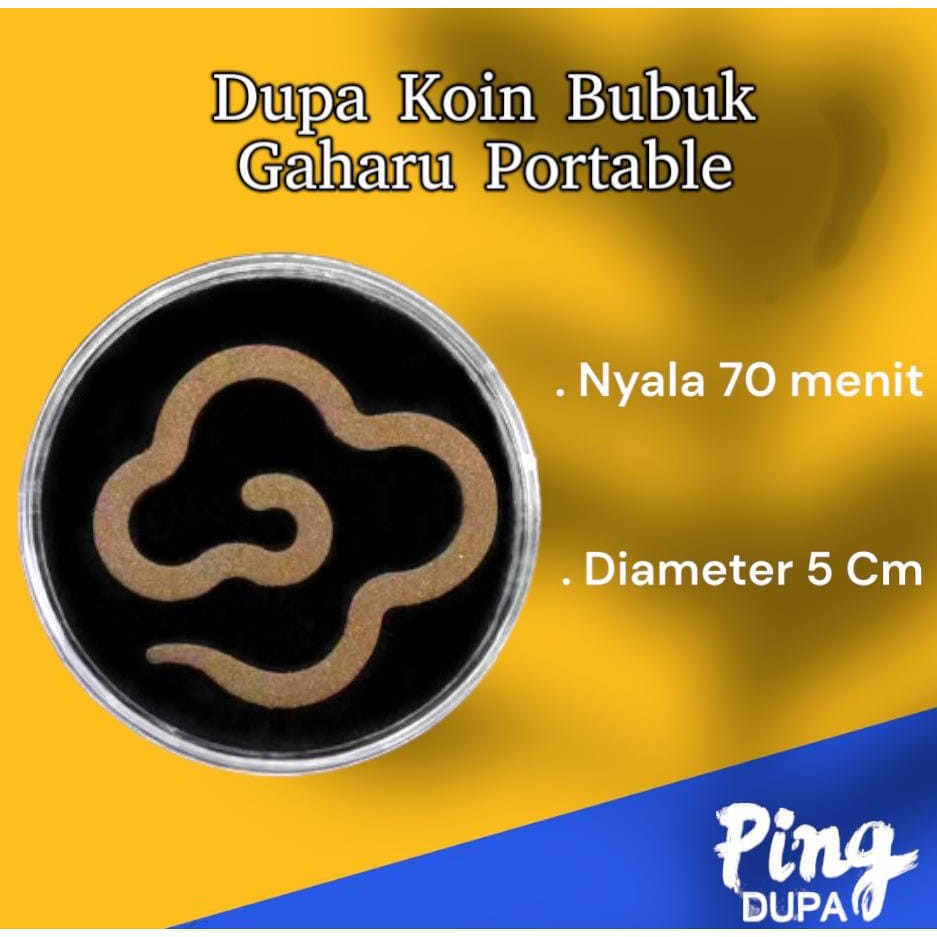 Dupa Gaharu Portable Nyala 70 Menit
