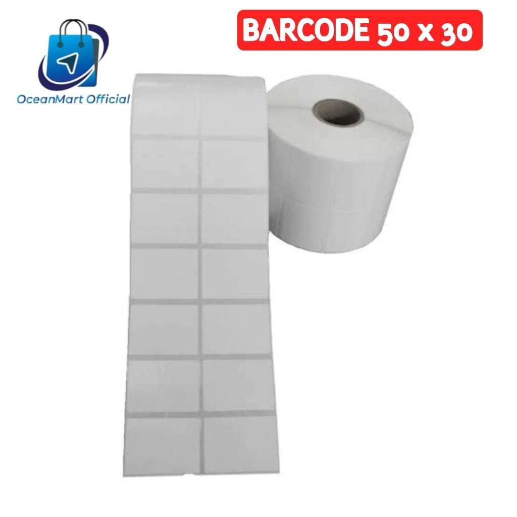 

Kertas Thermal Ukuran 50x30 Struk Kasir Sticker Barcode Bulk Paper Roll Combo Printer