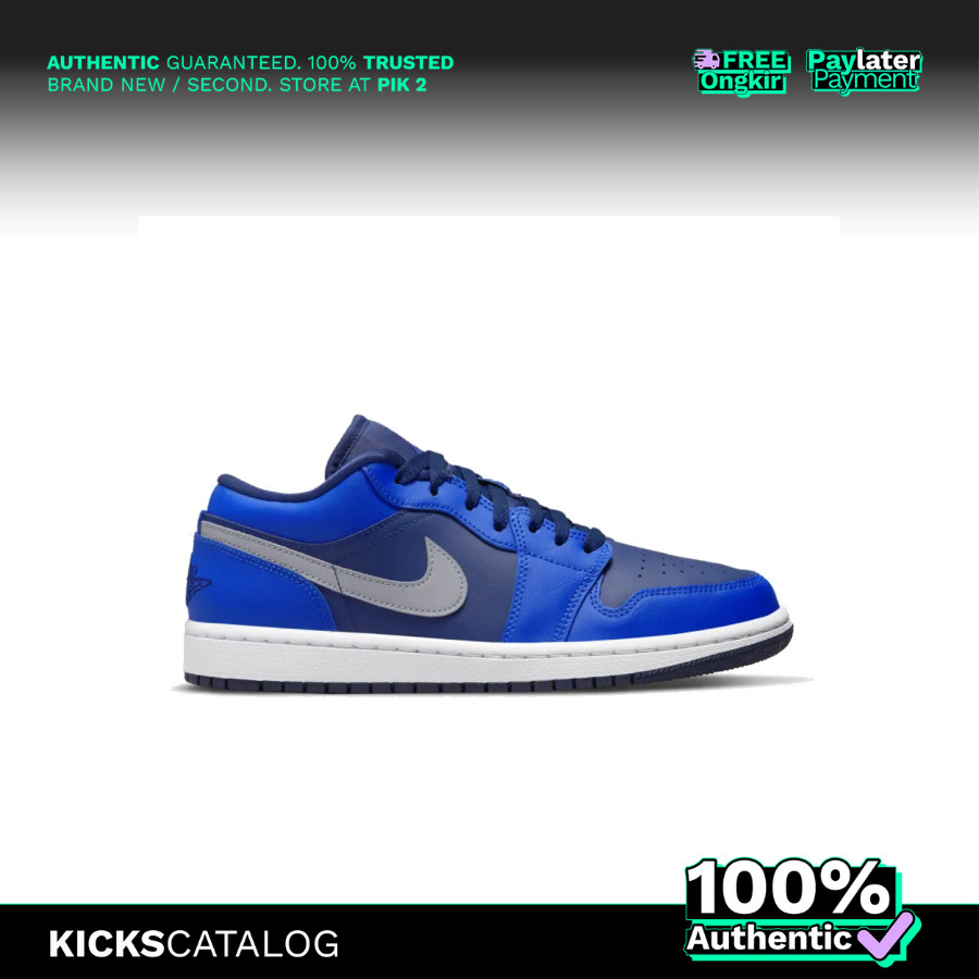 Air-Jordan-1-Low-Game-Royal-Blue-Void-(W) - 100% Authentic | BNIB