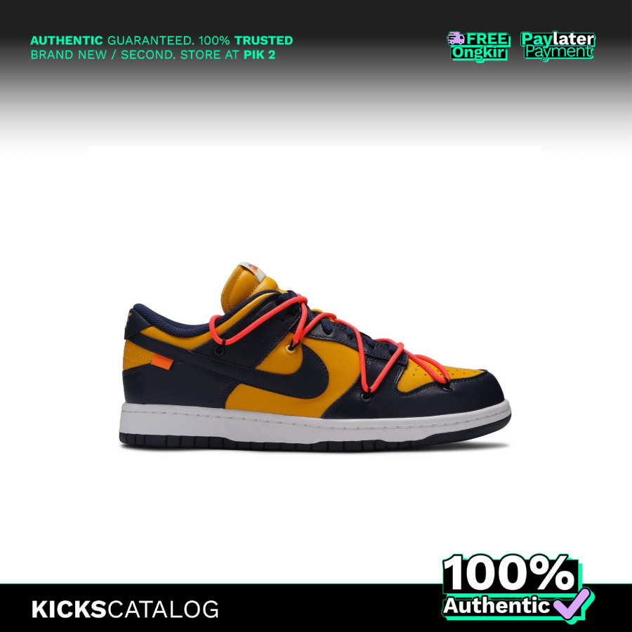 Dunk-Low-Off-White-Michigan - 100% Authentic | BNIB