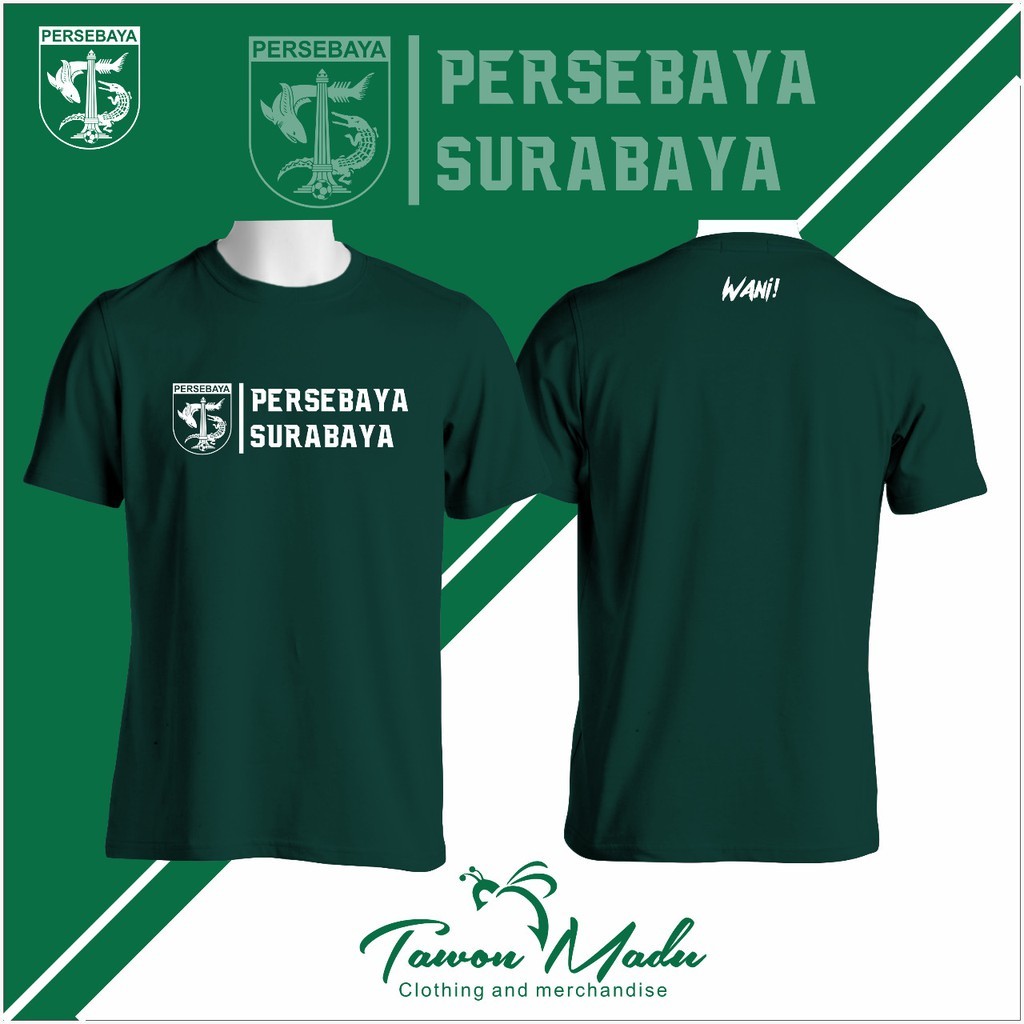 SHENAKU.ID KAOS PERSEBAYA // Persebaya Surabaya Logo