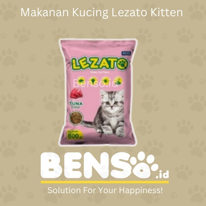 MAKANAN KUCING LEZATO KITTEN TUNA 20kg FRESHPACK LEZATO KITTEN 20kg