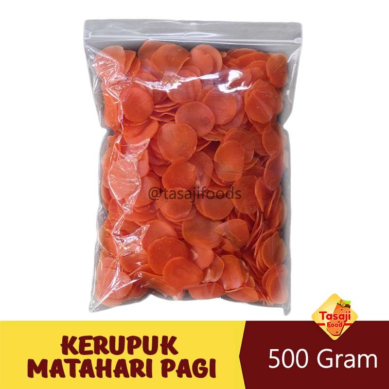 

Kerupuk Matahari Pagi 500 Gram Bahan Seblak