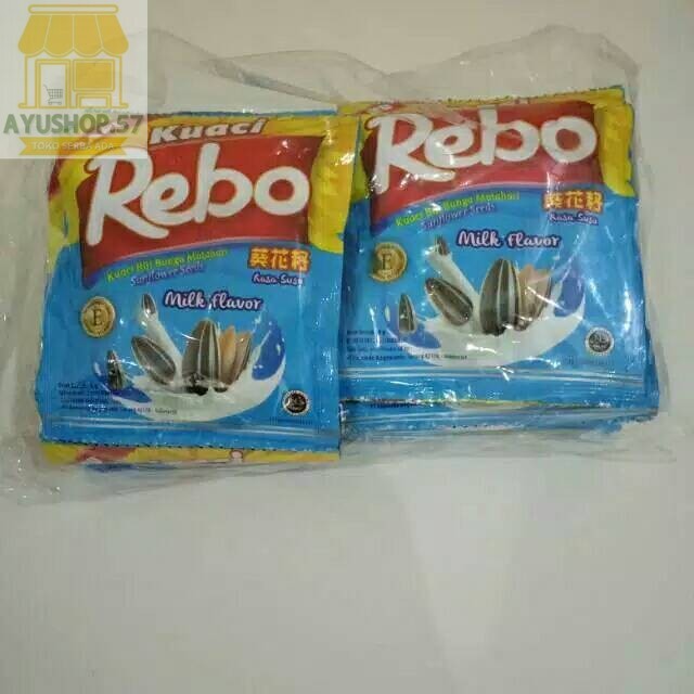 

Kuaci Rebo Milk [20pcs] - AYUSHOP57