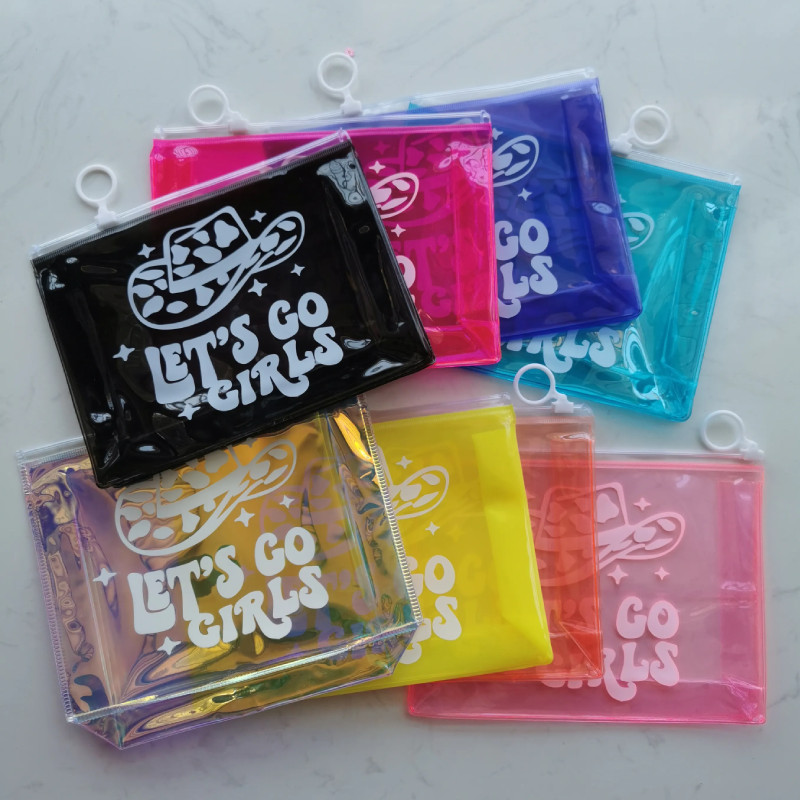 Hangover Kit Bachelorette Party Kit PVC Tote Bag Bridesmaid Party Bag Girls Trip Let's Go Girls Surv