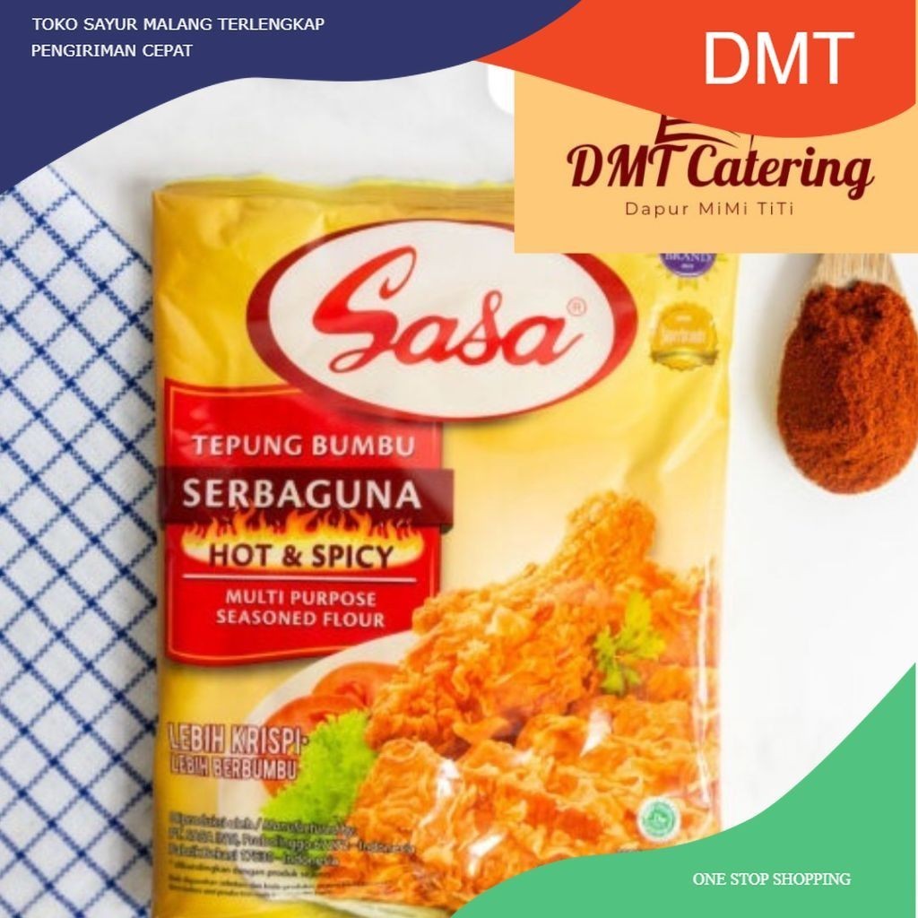 

Sasa Tepung Bumbu Serbaguna Hot and Spicy 210 gram