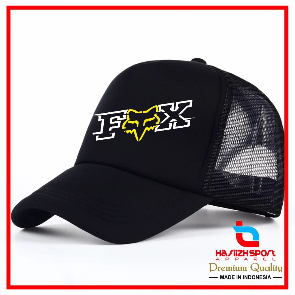 TOPI JARING FOX V.2 BAHAN PREMIUM