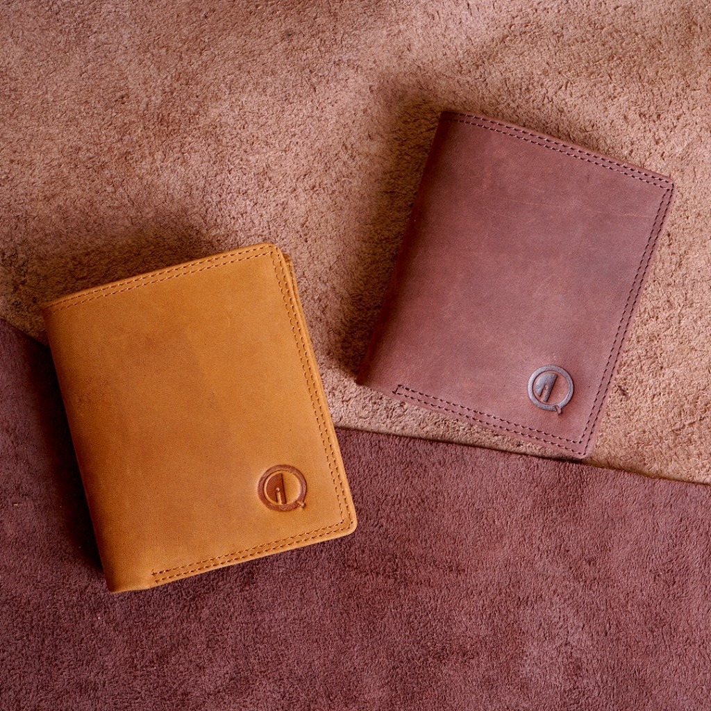 Dompet Kulit Sapi Asli Pria DOMPET KOIN Qi Leather DE01 CH - by shopping