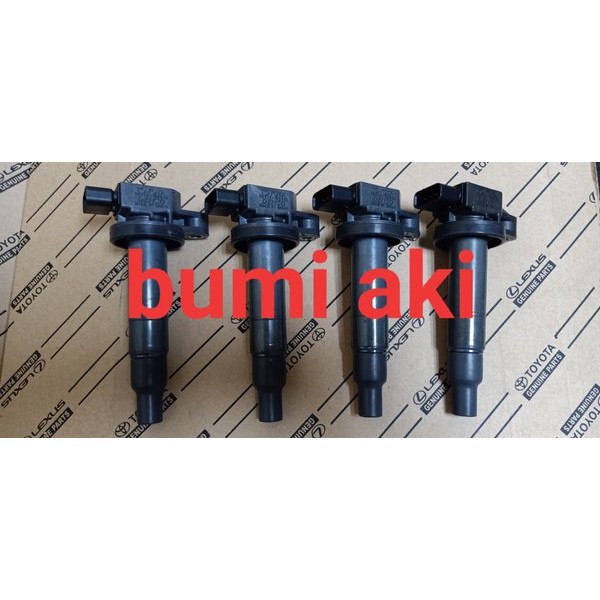 IGNITION COIL PENGAPIAN ORIGINAL TOYOTA VIOS LIMO NEW VIOS YARIS 2004 2005 2006 2007 2008 2009 2010 