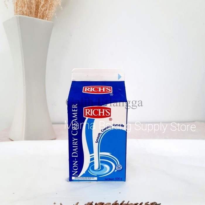 

lv RICH RICH'S NON DAIRY Creamer Krimer Nabati Cair 500 gr