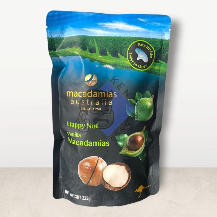 

Happy Nuts Macadamias / Kacang Macadamia / Kacang Macadamia Australia