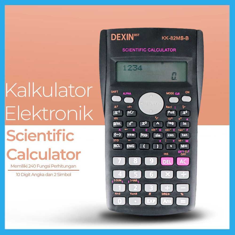 

Kalkulator Elektronik Scientific Calculator - KK-82MS-B
