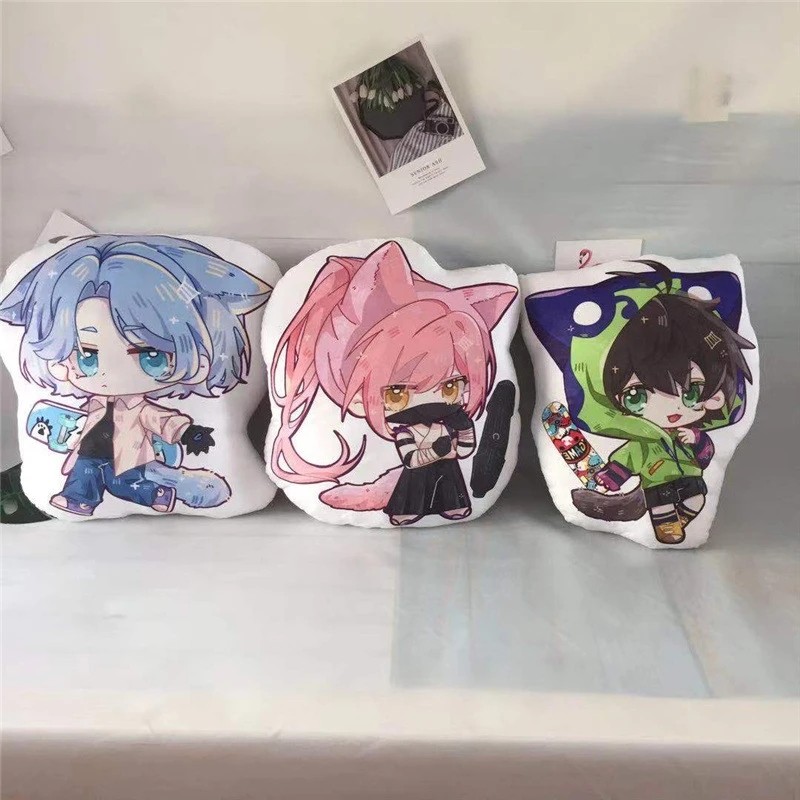 

10cm Anime SK8 The Infinity Stuffed Pillow Doll Toy Reki Kyan Langa Hasegawa Miya Cherry Plush Pendant Kids Gift Bag Decoration