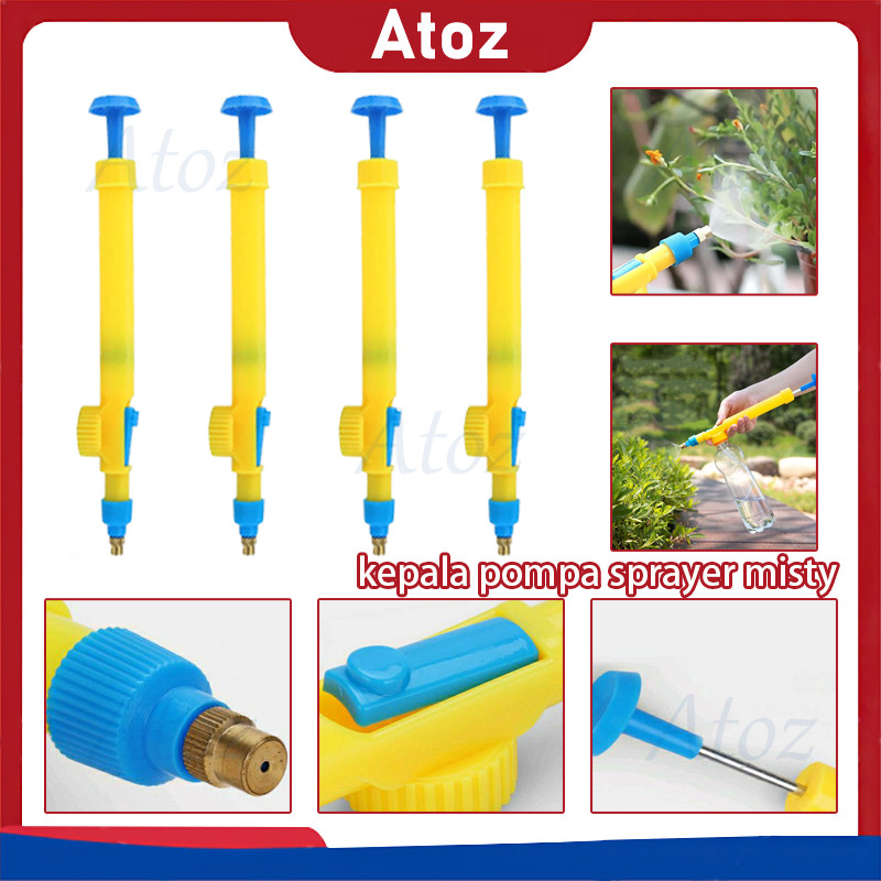 kepala pompa sprayer misty / kucing anjing head sprayer botol / kepala pompa semprot/head sprayer bo