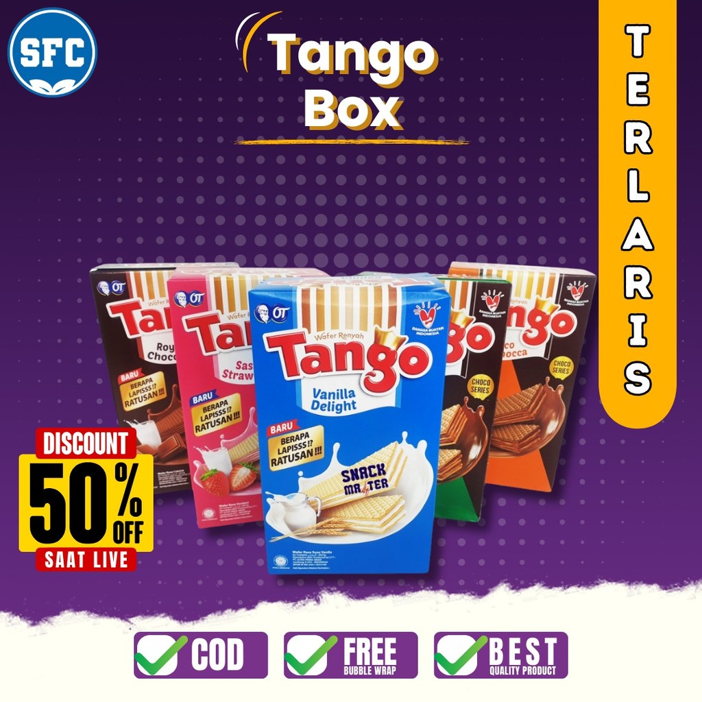 

WAFER TANGO 20PCS/BOX 20*7gr / TANGGO atayatoko