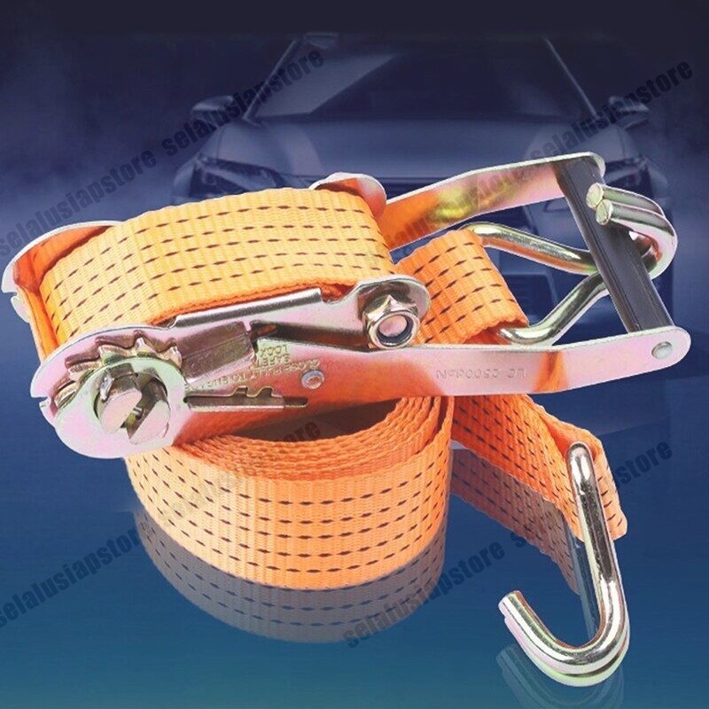 ID RACHET TIE DOWN 5CM 6 8 10 12 15 M TALI KREK CARGO LASHING 2" INCH INCI DIM 6M 8M 10M 12M 15M