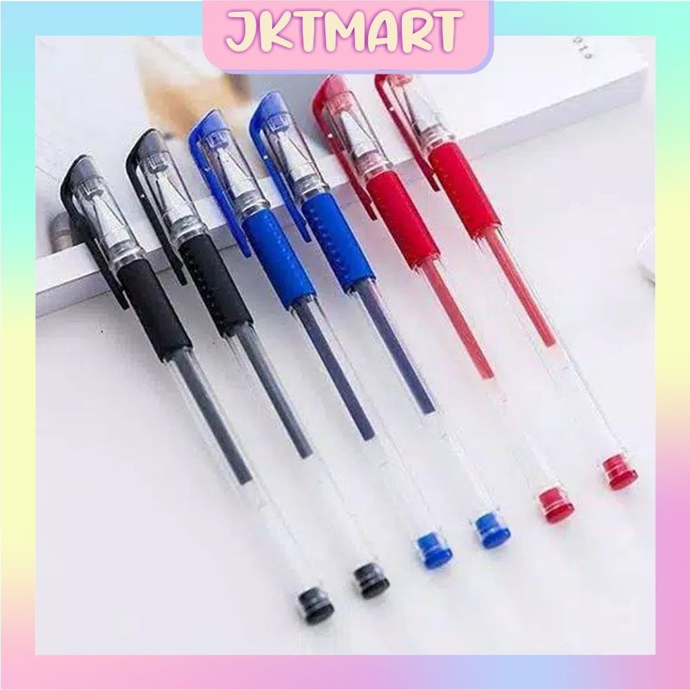 

⭐ JKTMART ⭐ Pena Gel Standard 0.55mm 1Pcs Pulpen tinta cair Alat Tulis Sekolah Kantor Pen Warna Warni Pena Ujung Lancip ATK R047 R170