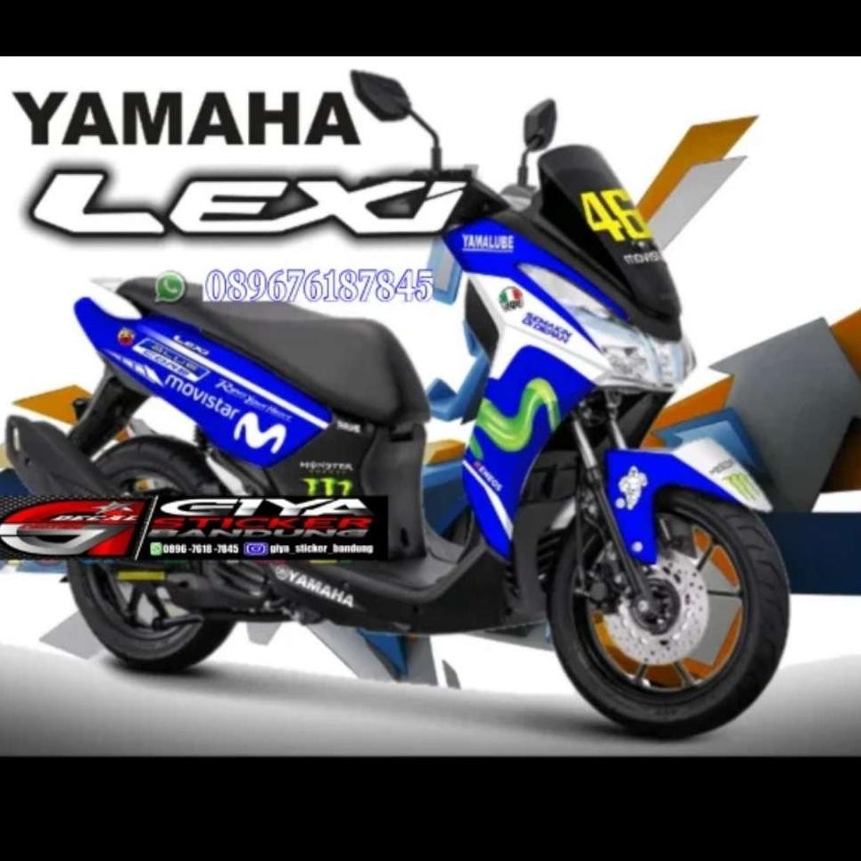 decal yamaha lexi