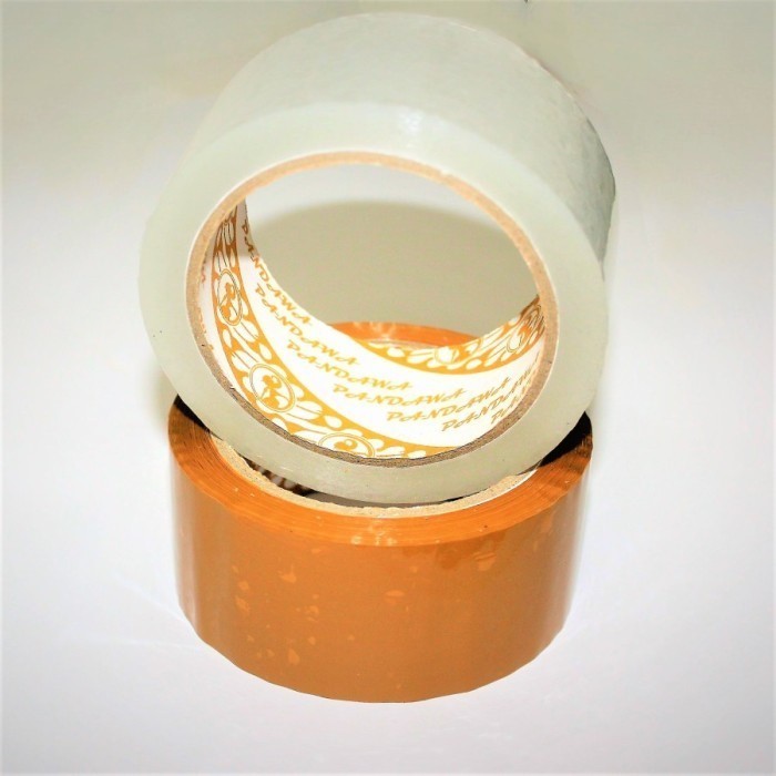 

Lakban Coklat dan Bening PANDAWA 2 Inch 45mm x 90Yards Ekonomis -DN