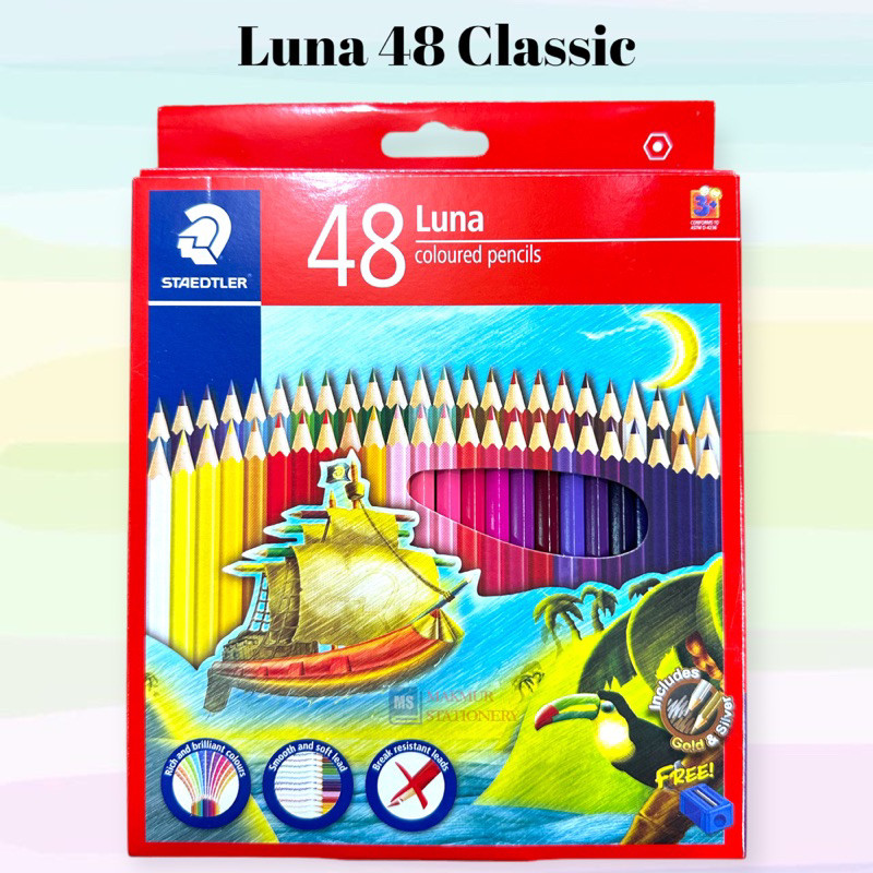 

Pensil Warna Staedler Luna Panjang 48 Classic