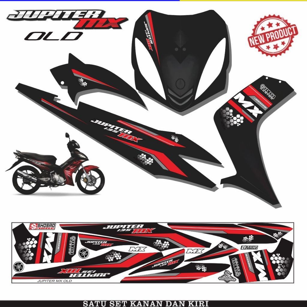 VARIASI / striping JUPITER MX OLD / STIKER VARIASI JUPITER MX LAMA