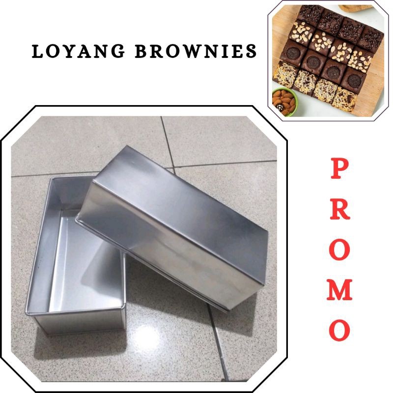 Loyang kue brownies panggang kukus