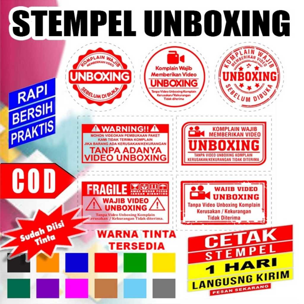 

stempel unboxing berkualitas stempel flash unboxing zain Grafika