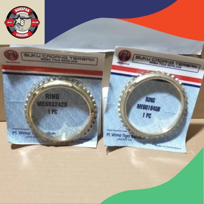 RING SYNCHRONIZER BESAR UKURAN SPI BESAR ME601845B ATAU UKURAN SPI KECIL ME603242B MITSUBISHI RAGASA