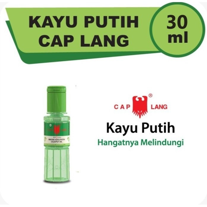 Cap Lang MINYAK KAYU PUTIH 30 ML Minyak Kayu Putih Cap Lang 30ml