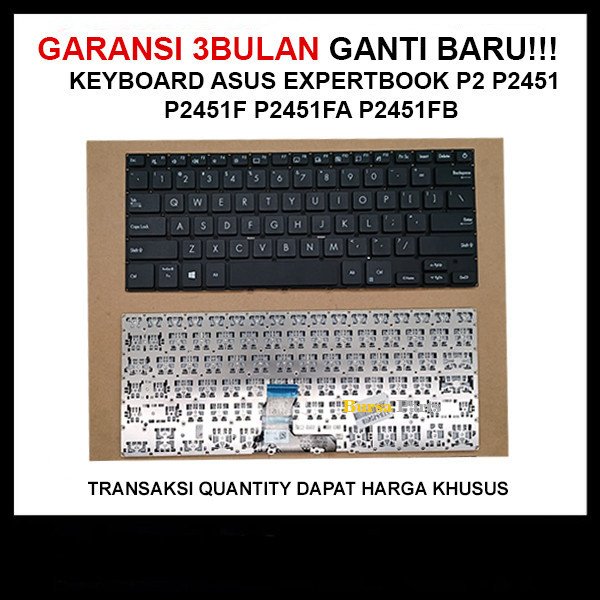 Keyboard Asus ExpertBook P2 P2451 P2451f P2451fa P2451fb .