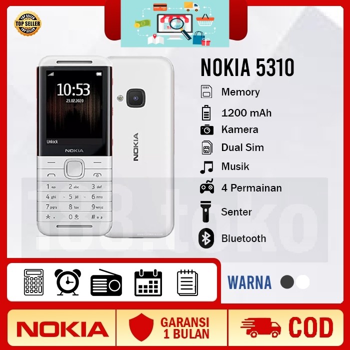 HP NOKIA 5310 XpreessMusic Bergaransi Murah
