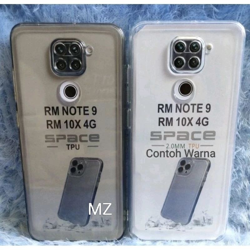 Soft Case  Clear XIAOMI REDMI NOTE 9/ RM 10X 4G Silikon Casing Space Bening Transparan Pelindung Bel