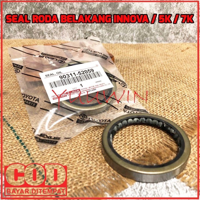 SEAL RODA BELAKANG INNOVA - OIL SEAL - SIL RODA BELAKANG KIJANG 5K 7K