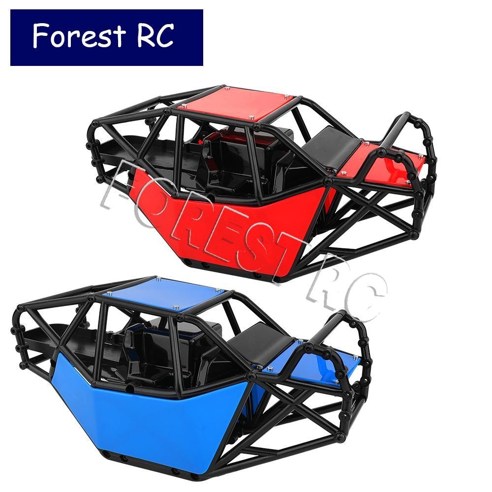 Nylon Rock Cage Buggy Body Shell Chassis Kit for 1/10 RC Crawler Car Axial SCX10 II 90046 Capra UTB1