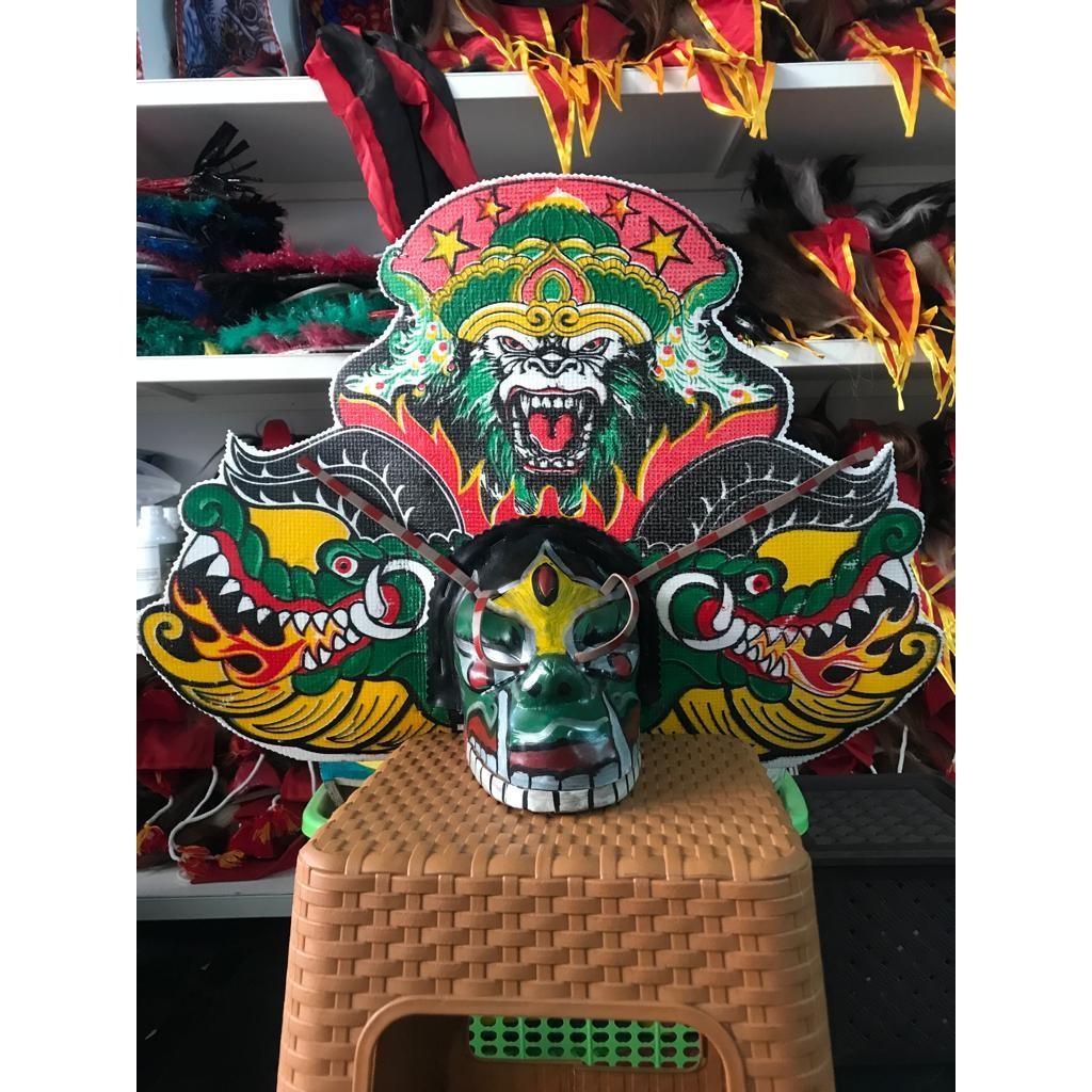 Cuci gudang⭐ BARONGAN PLIPIT ROMO MAINAN ANAK TAMBUR TERLARIS barongan asli ponorogo barongan PLIPIT