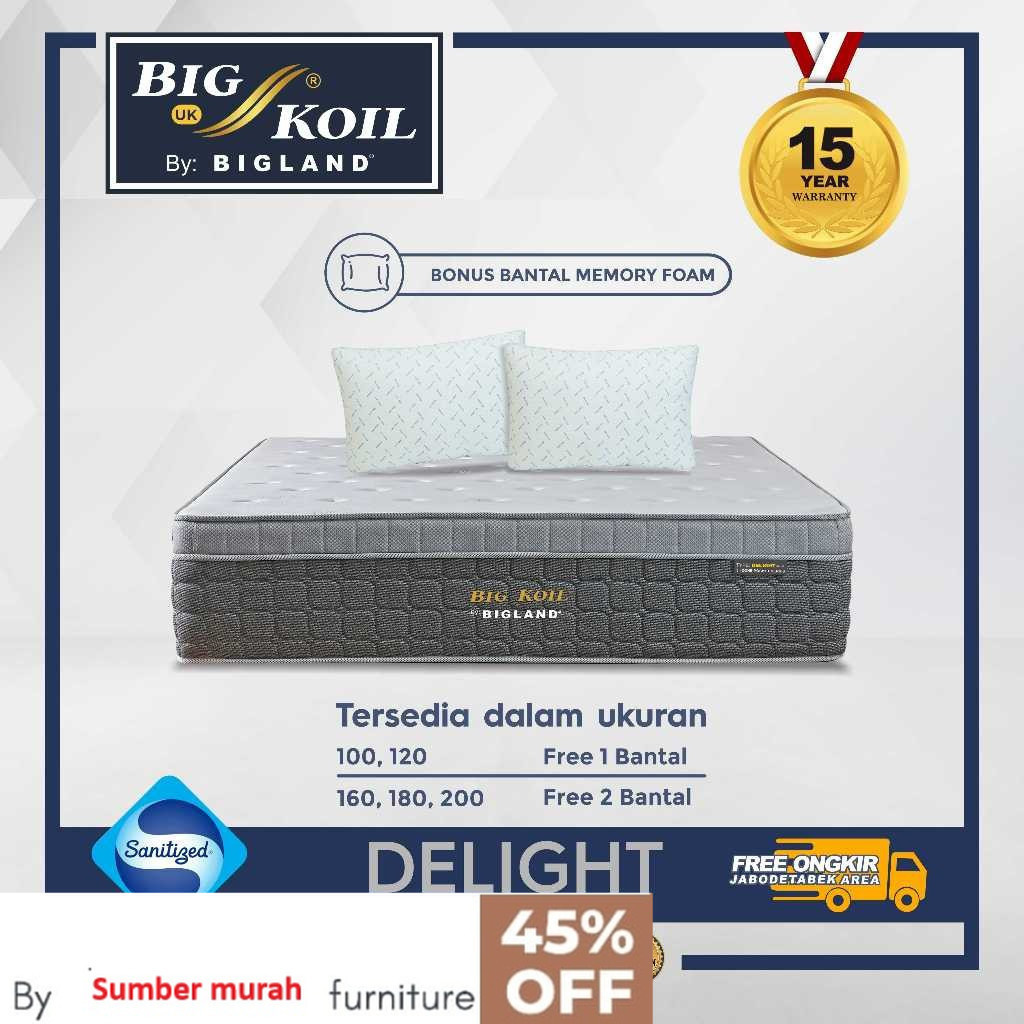 Big Koil DELIGHT 3Z-T36 by Bigland - Kasur Saja